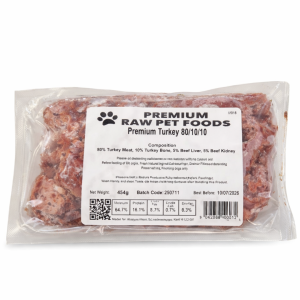 Premium Raw - Turkey 454g