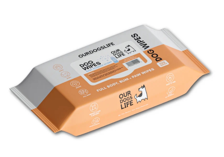 OurDogsLife - Dog Wipes x100