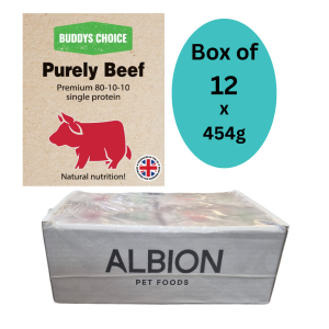 Albion BC - Purely Beef 454g x12