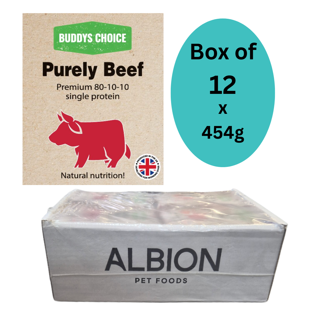 Albion BC - Purely Beef 454g x12